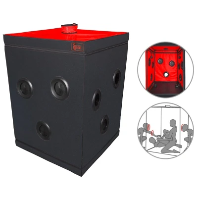 Afbeelding van SECRET DOME KINK CLUB HUT SCANDALE ZWART &amp; ROOD SEKSMEUBEL SEX TOYS VOOR KOPPELS SEKS BDSM EXTREME BONDAGE FEEST