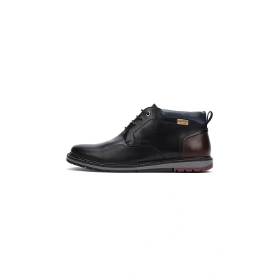 Afbeelding van Pikolinos Berna M8J Veterboots, Heren, Maat: 43, Black Leer