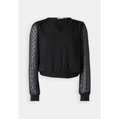 Afbeelding van ONLY ONLELMIRA LIFE NEW DOBBY L/S Top WVN Dames Maat XS