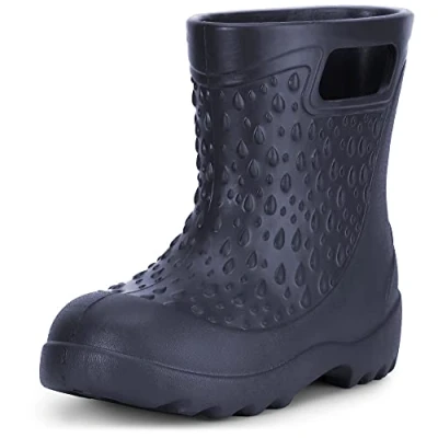 Afbeelding van Ladeheid Kinder Regenlaarzen Gevoerd en Waterdicht Vederlicht EVA LA DW KidsSpring Marineblauw 9482 26/27