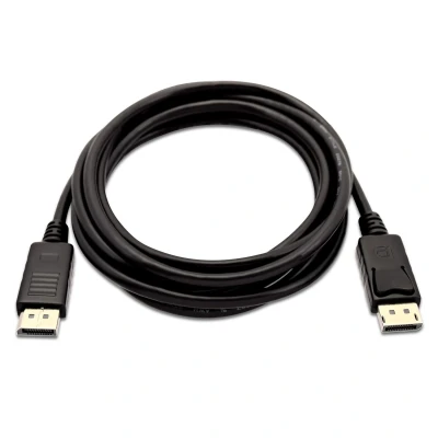 Afbeelding van Kabel DisplayPort V7 V7DP2DP 03M BLK 1E Zwart