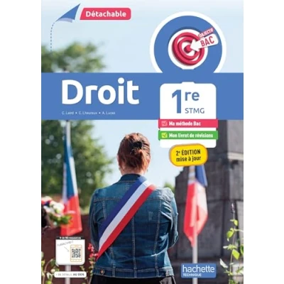 Afbeelding van OBJECTIF BAC DROIT 1RE STMG (DETACHABLE)