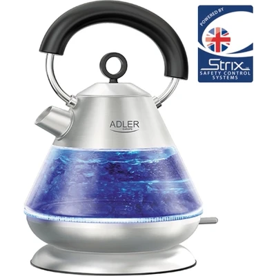 Afbeelding van Adler AD 1282 Waterkoker Glas 1.5 liter Syrix beveiliging