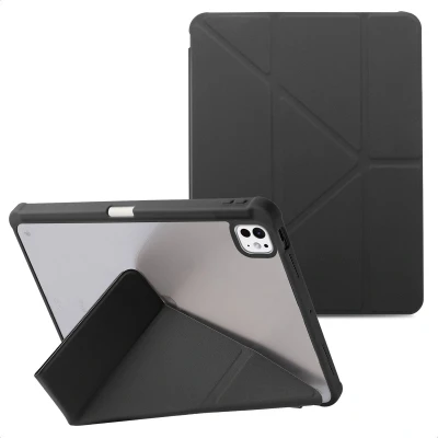 Afbeelding van imoshion Tablet Hoes Geschikt voor iPad Pro 13 (2024) M4 Origami bookcase 2.0 Zwart