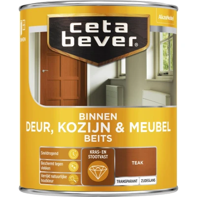 Afbeelding van Ceta Bever Binnenbeits Deur, Kozijn &amp; Meubel Teak 0185 0,75 liter