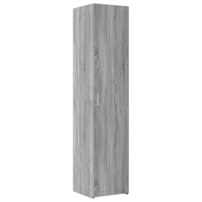 Image de vidaXL Buffet haut sonoma gris 40x42,5x185 cm bois d&#039;ingénierie3281446