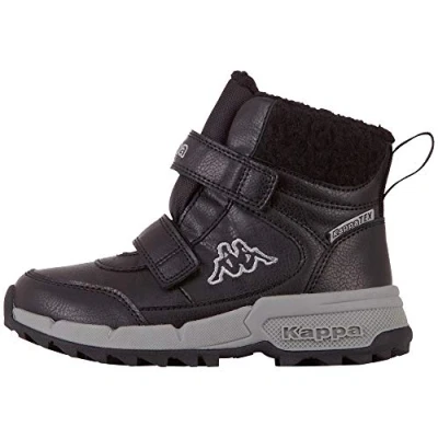 Afbeelding van Kappa Tapiwa TEX Unisex Snowboots voor kinderen, Maat: 29, Black/grey Imitatieleer/ textiel