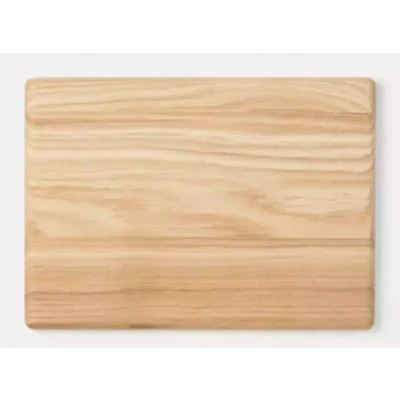 Afbeelding van HOCHO Snijplank Kubo Eikenhout 250x180x15mm Tijdloos Design