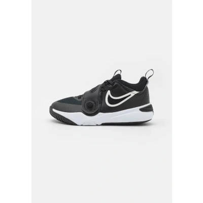 Afbeelding van Nike Performance TEAM Hustle D 11 Unisex Basketbalschoenen voor kinderen, Maat: 28.5, Black/white Kunststof/ textiel