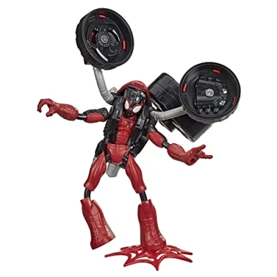 Image de Figurine Spiderman Marvel Flex Rider Spider Man 15 cm