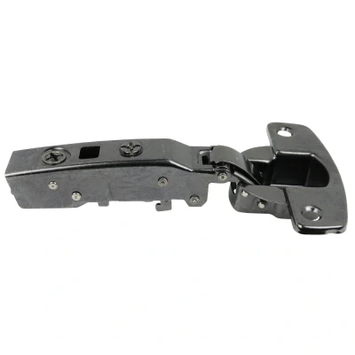 Afbeelding van Hettich scharnier Sensys 8631i Softclose 95, voorliggend DIKKE DEUREN Obsidiaan zwart