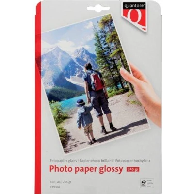 Afbeelding van Fotopapier Quantore A4 250gr glans 50vel