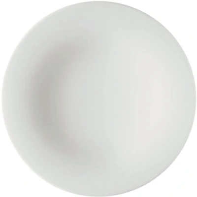 Afbeelding van A di Alessi Ku dessertborden van porselein, wit, 4 delige set