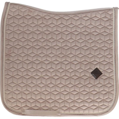Afbeelding van Kentucky Horsewear Zadeldek Zadeldoek Basic Velvet Dressuur Cob Beige