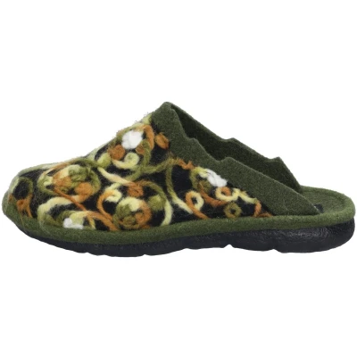 Afbeelding van Josef Seibel Lille 07 Pantoffels, Dames, Maat: 36, Oliv multi Textiel
