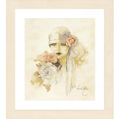 Afbeelding van LanArte Sara Moon borduren (pakket) PN 0007972