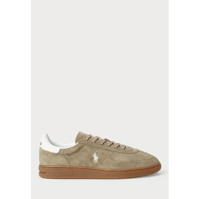 Afbeelding van Polo Ralph Lauren Bedford Suede Trainer Unisex Sneakers laag, Maat: 41, Dirty buck/deckwash white Schoenen