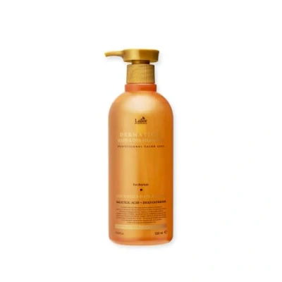 Afbeelding van LA&#039;DOR Dermatical Hair Loss Shampoo voor fijn haar, 530 ml, sulfaatvrij, tegen haaruitval, reinigt diep, verwijdert dode cellen, herstelt structuur beschadigd haar