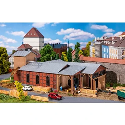 Afbeelding van Faller 1:160 Zagerij (9/22) *fa231713 modelbouwsets, hobbybouwspeelgoed voor kinderen, modelverf en accessoires