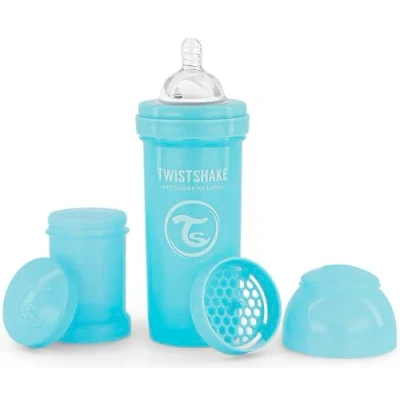 Afbeelding van Drinkflesje Antikoliek 260 ml Pastelblauw Twistshake