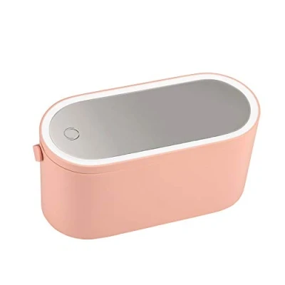 Afbeelding van Pauleen 48076 Shine Inner Blush spiegel verlichting dimbaar make up doos met led reisbatterij / USB mat roze, materiaal kunststof, 2,2 W