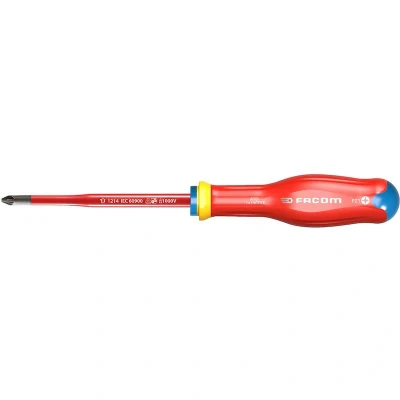 Afbeelding van FACOM ATD1X100TVE ProTwist schroevendraaier geisoleerd tot 1000V voor Pozidriv schroeven PZ1 x 100 mm