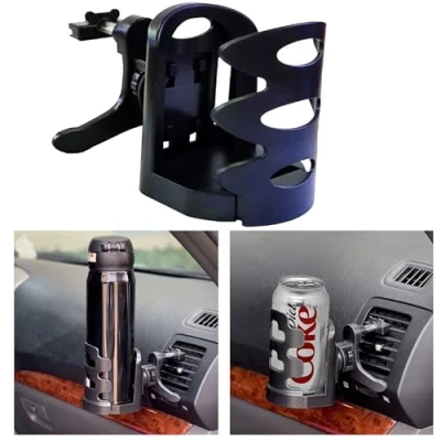 Afbeelding van Bekerhouder voor auto, afneembare en universele fles met verstelbare houder auto ventilatierooster, koffiekop de verschillende grootte van waterfles