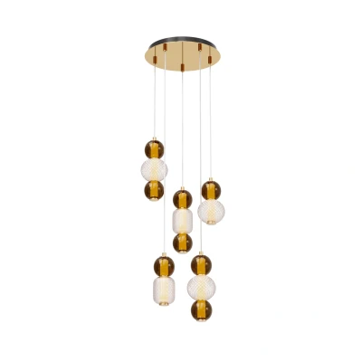 Afbeelding van Maytoni Hanglamp Drop Goud Ø43