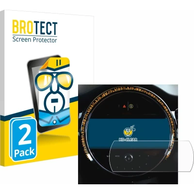 Afbeelding van BROTECT Screenprotector voor Mini Cooper 2021 Infotainment System 8.8&quot; Folie Beschermfolie transparant (2 Stuks)
