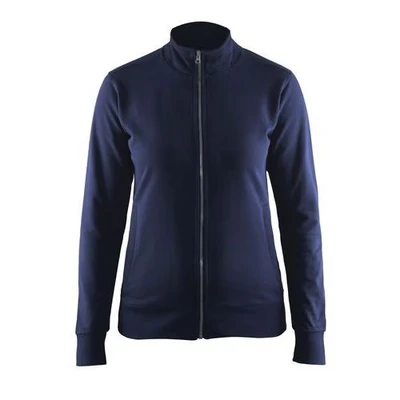 Image de Sweat zippé femme marine