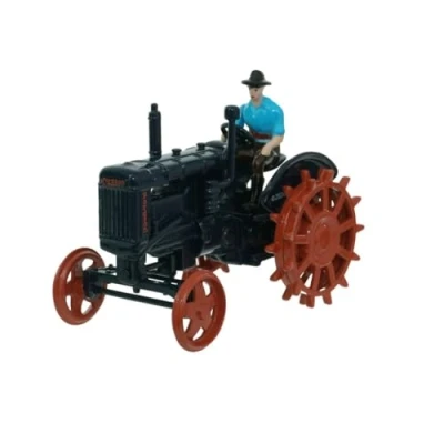 Afbeelding van Britains Fordson Major Tractormodel met stalen wielen, gelimiteerde editie, tractor van gegoten metaal om te verzamelen, geschikt voor kinderen vanaf 3 jaar