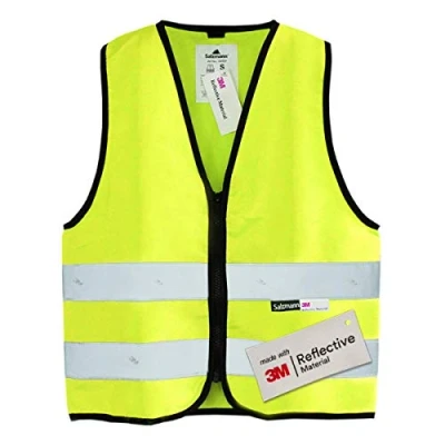 Afbeelding van Salzmann 3M veiligheidsvest voor kinderen, gemaakt van reflecterend materiaal, Roze