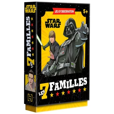 Image de STAR WARS Jeu de cartes 7 familles