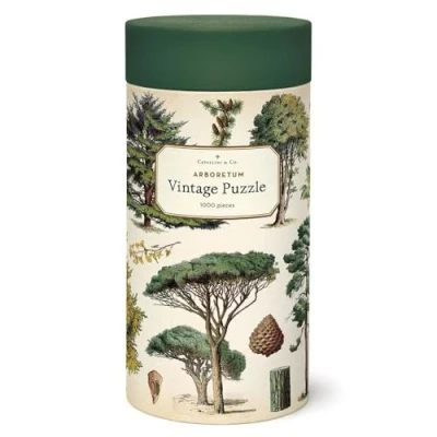 Image de Puzzle LetterBox Cavallini Arbres 1000 pièces 50 x 70 cm