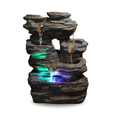 Image de Zen Light Fontaine d&#039;intérieur Pietra éclairages LEDs