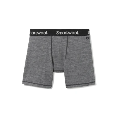 Afbeelding van Smartwool Boxer Onderbroeken, Heren, Maat: Small, Medium gray heather