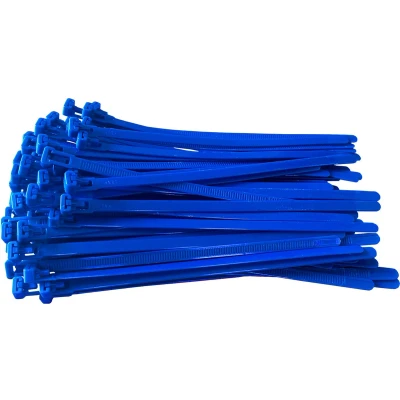 Afbeelding van Kortpack Blauwe Hersluitbare Kabelbinders 200 Mm Lang X 7.6 Blauw (100 Stuks)
