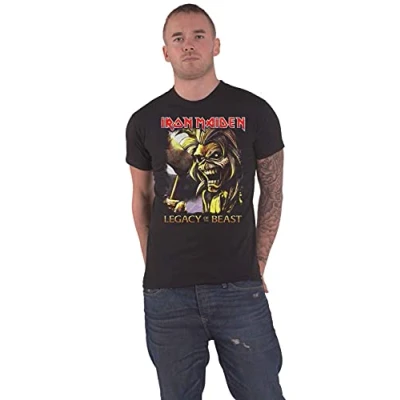 Afbeelding van Iron Maiden Legacy Killers Heren T shirt 2XL Zwart