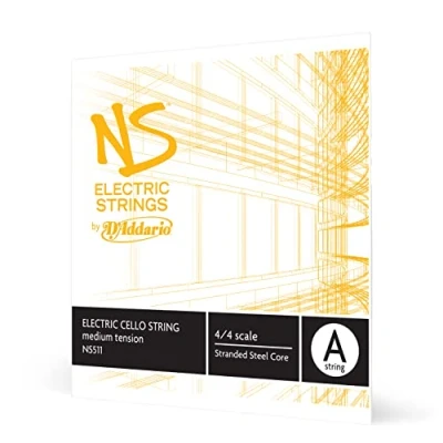 Image de D&#039;Addario NS511 Corde seule (La) violoncelle NS Electric, manche 4/4, Medium