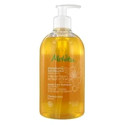 Afbeelding van Melvita Shampooing Soin Douceur Miel de Fleurs &amp; Fleur d&#039;Oranger Shampoo 500 ml