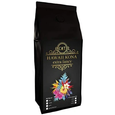 Afbeelding van Hawaii Kona Het bruine goud van Hawaï is een de beste koffie ter wereld (200 gram, aarde)
