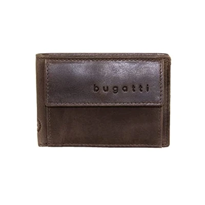 Afbeelding van bugatti Volo Portemonnee 10 cm, Bruin, Muntenzakje