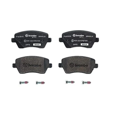 Image de 4 plaquettes de frein brembo p 68 033x
