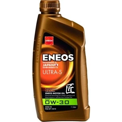 Afbeelding van Eneos Ultra S 0W 30 1L Motorolie EU0023401N PEUGEOT: 208 I Hatchback, 206 Boxer Van, CITROËN: Berlingo II, II C3 Hatchback