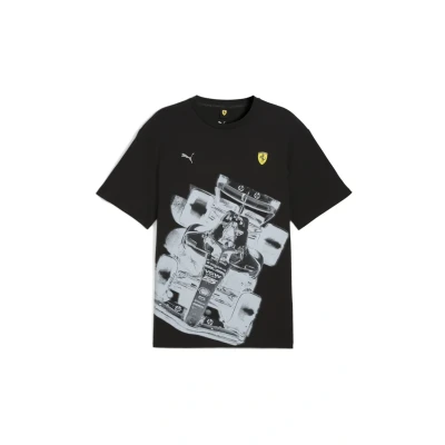 Afbeelding van Scuderia Ferrari Premium T shirt voor Heren, Zwart, Maat XXL PUMA