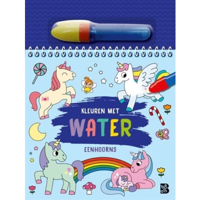 Image de Ik kleur met water: Eenhoorns