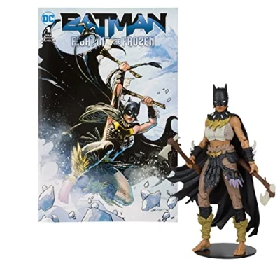 Afbeelding van McFarlane DC Direct Page Punchers Batgirl figuur 17,8 cm sluit je aan bij de stoïcijnse in een Frozen epos met exclusieve Batman Comic