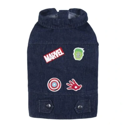 Afbeelding van Dog Jacket Marvel Blauw XXS