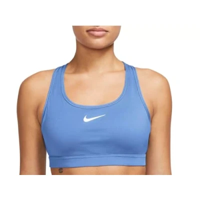 Afbeelding van Nike Performance BRA Sportbh met medium support, Dames, Maat: XS, University blue/white