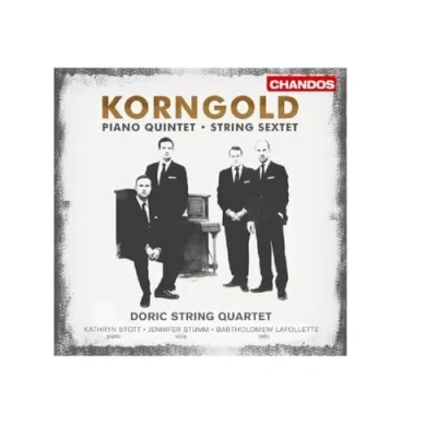 Afbeelding van Doric String Quartet Korngold: Sextet / Piano Quintet (CD)